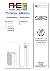 Austria Email WOYK112LCTA Installations- Und Inbetriebnahmeanleitung