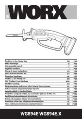 Worx WG894E Originalbetriebsanleitung