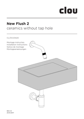 Clou New Flush 2 CL/03.03420 Montageanweisungen