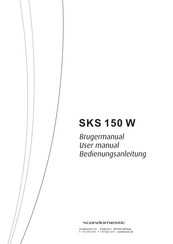 Scandomestic SKS 150 W Bedienungsanleitung