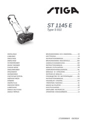 Stiga ST 1145 E Gebrauchsanweisung