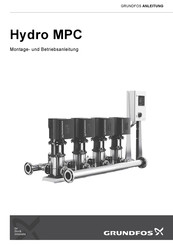 Grundfos Hydro MPC Montage- Und Betriebsanleitung