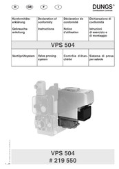 Dungs VPS 504 Gebrauchsanleitung