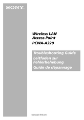 Sony PCWA-A320 Leitfaden Zur Fehlerbehebung