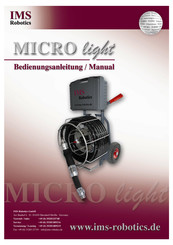 IMS ROBOTICS MICRO-Frase light Bedienungsanleitung