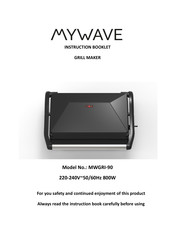 Mywave MWGRI-90 Handbuch