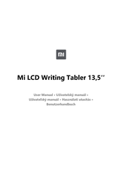 Xiaomi Mi LCD Writing Tabler 13,5 Benutzerhandbuch