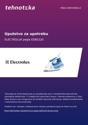 Electrolux EDB52 Serie Anleitung