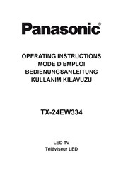 Panasonic TX-24EW334 Bedienungsanleitung