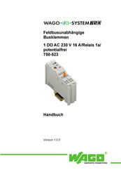 WAGO 750-523 Handbuch