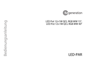 thomann fun generation LED Pot 12x1W QCL RGB WW Bedienungsanleitung