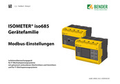 Bender ISOMETER iso685 Series Handbuch