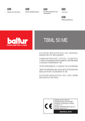 baltur TBML 50 ME Bedienungsanleitung