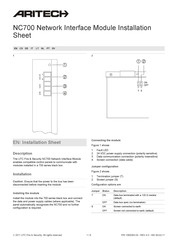 Aritech NC700 Kurzanleitung