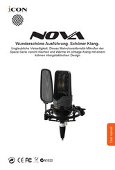 ICON ProAudio Space NOVA Benutzerhandbuch
