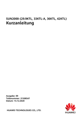 Huawei SUN2000-36KTL Kurzanleitung