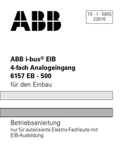 ABB i-bus EIB Betriebsanleitung