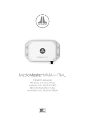 JL Audio MediaMaster MMA-1-HTML Bedienungsanleitung