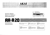 Akai AA-R20 Bedienungsanleitung