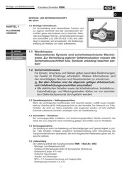 Helios RMK Montage- Und Betriebsvorschrift