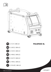 GYS PULSFEED 4L Bedienungsanleitung