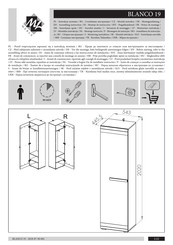 ML MEBLE BLANCO 19 Montageanleitung