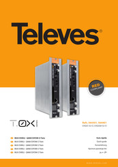Televes MUX DVBS2 - QAM/COFDM CI Twin Kurzanleitung
