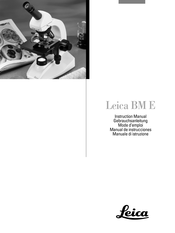 Leica BM E Gebrauchsanleitung