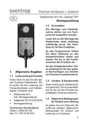 oventrop Optibal TW Montageanleitung