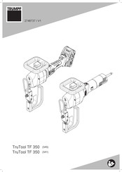 Trumpf TruTool TF 350 Bedienungsanleitung
