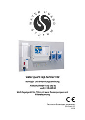 Water Guard System wg control 100 Montage- Und Bedienungsanleitung