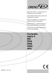 DRENO Alpha V Serie Gebrauchs- Und Wartungsanleitung