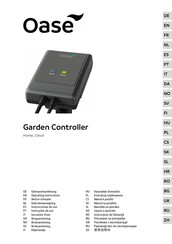 Oase Garden Controller Cloud Gebrauchsanleitung