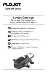 Xylem FLOJET BevJet Compact Bedienungsanleitung