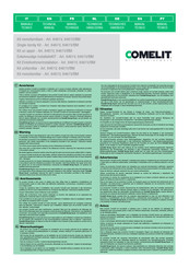 Comelit 8461V/BM Technisches Handbuch