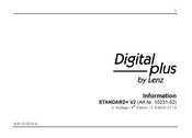 Lenz Digital plus STANDARD+ V2 Betriebsanleitung