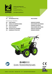 Zipper Maschinen ZI-RD300 Betriebsanleitung