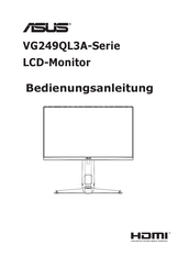 Asus VG249QL3A Serie Bedienungsanleitung