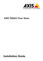 Axis Communications TI8903 Bedienungsanleitung