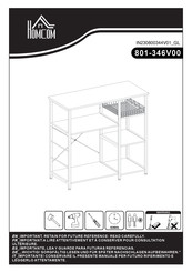 HOMCOM 801-346V00 Bedienungsanleitung
