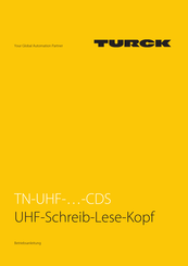 turck TN-UHF BRA-CDS Serie Betriebsanleitung