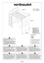 Vertbaudet 1062145 Montageanleitung