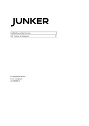 Junker JC43060 0 Serie Gebrauchsanleitung