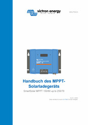 Victron energy MPPT 150/60 Handbuch