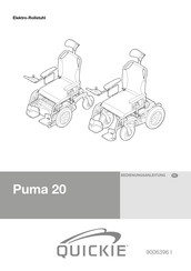 Quickie Puma 20 Bedienungsanleitung