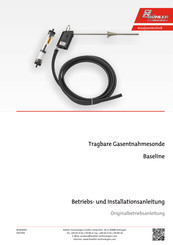 Bühler technologies Baseline Betriebs Und Installationsanleitung