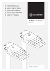 TRILUX LUMEGA IQ 50 Serie Montageanleitung