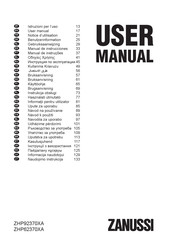 Zanussi ZHP92370XA Benutzerinformation