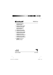 Einhell TH-CD 12 Li Originalbetriebsanleitung