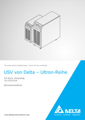 Delta Ultron EH-20K Benutzerhandbuch